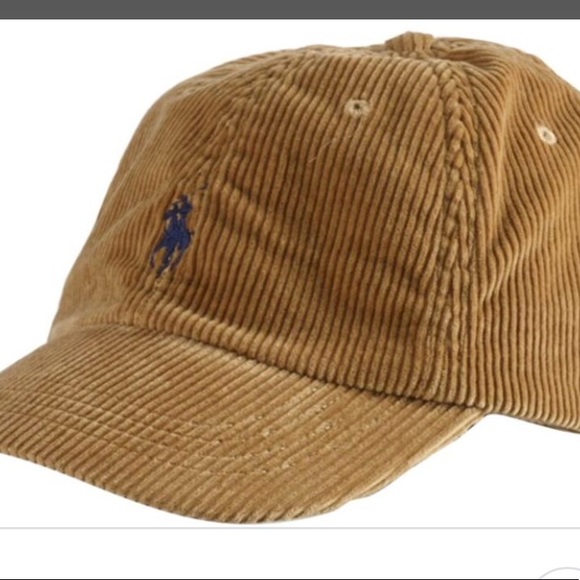 ralph lauren corduroy baseball cap